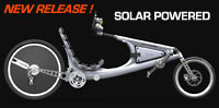 XR2 solar assist recumbent bicycle