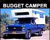 Budget Camper is a rugged, go anywhere camper you build from plans. 