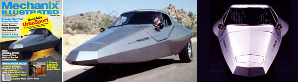 Trimuter - A gasoline or battery-electric three-wheeler you build