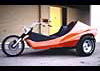 Urba Trike parked in front of builiding